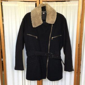 Vintage American-made J. Peterman wool coat Small